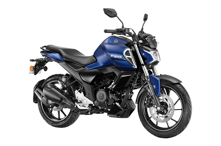 Yamaha FZ-S FI V4 now available in Dark Matte Blue and Matte Black colour options