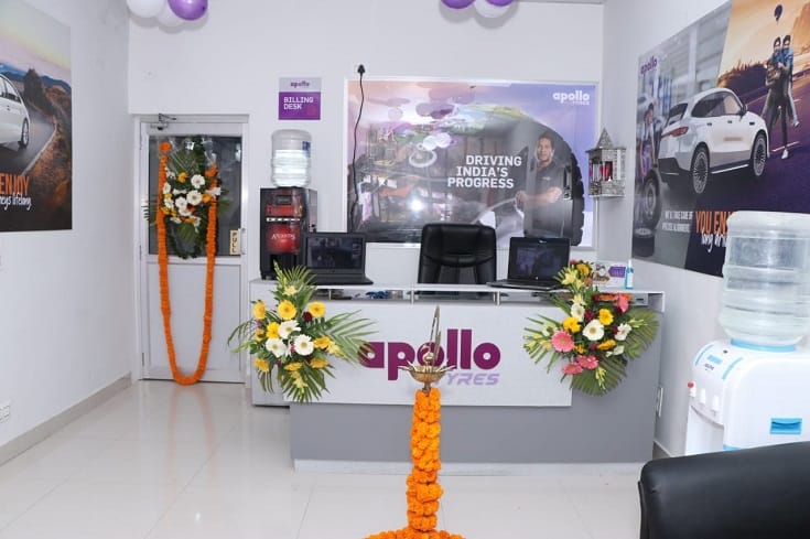 Apollo Tyres opens specialised service centre for tyres in Gurgaon