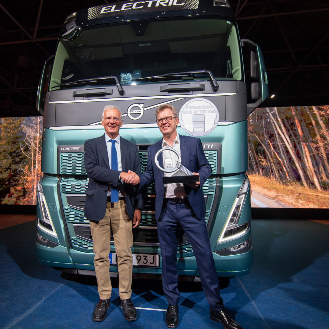 Volvo FH Electric scoops ‘Truck of the Year 2024’ award