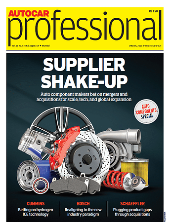 This edition covers India's auto component industry's transformation through mergers and investments.