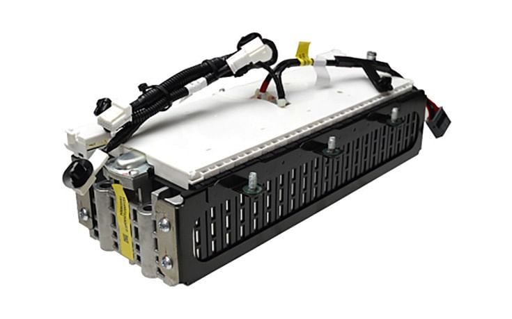 Lithium ion-battery module from Vehicle Energy Japan.