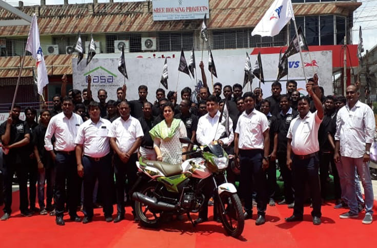 TVS Motors honors armed forces with 'Kargil Vijay Diwas' ride