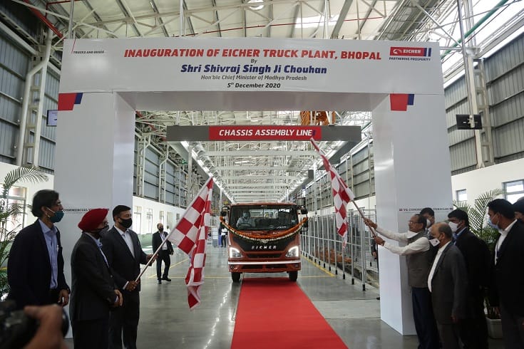 VECV’s new Bhopal truck plant commences production