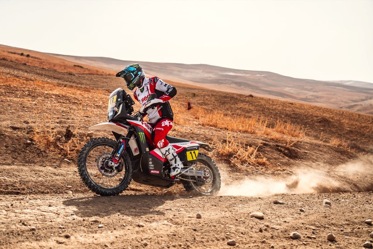 Hero MotoSports Team Rally Makes Competitive Start at Rallye De Maroc 2025