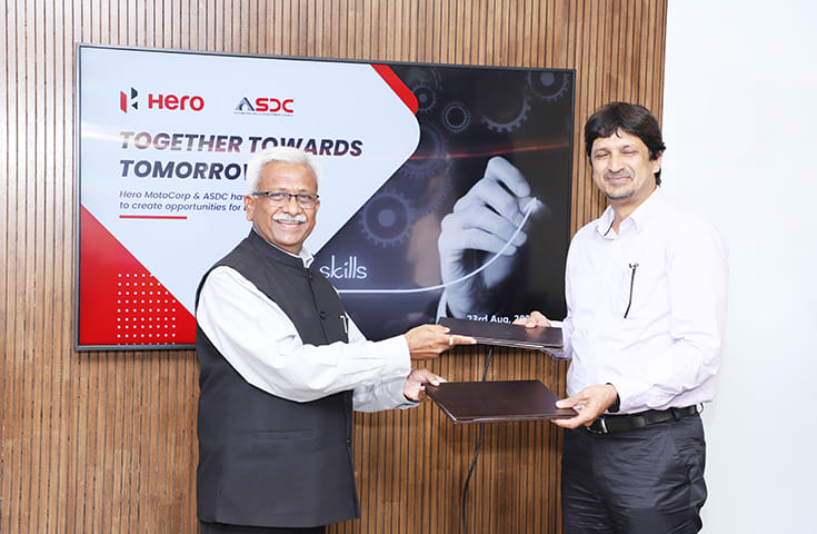 ASDC and Hero MotoCorp join forces to bridge skill gap at dealerships
