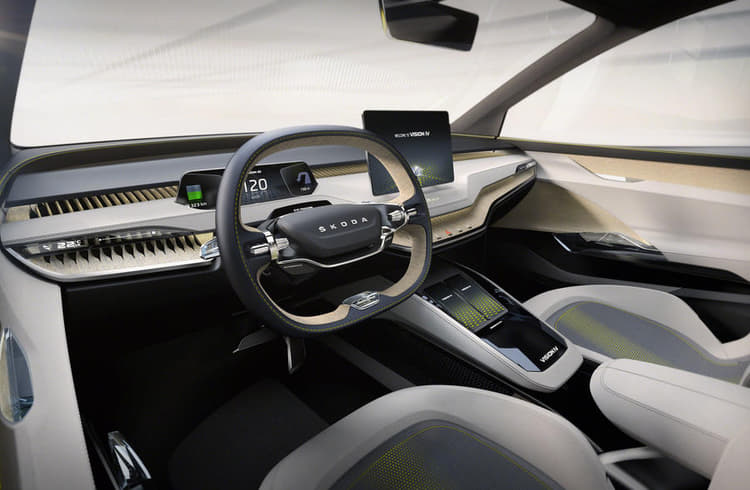 Skoda previews future electric models with Vision iV concept | Autocar ...