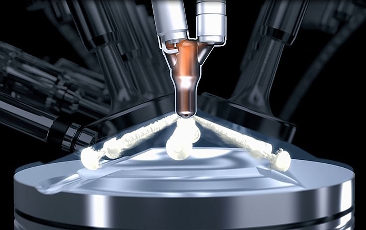 Mahle Jet Ignition, a highly innovative form of pre-chamber ignition, which&#160;replaces the traditional spark plug to ignite the ammonia, eliminates the need for a fossil-fuel ignition source.