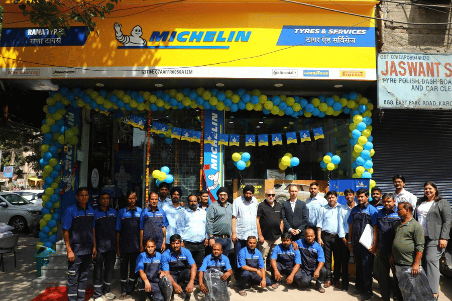 Michelin Opens Two New Tyre Stores in Delhi