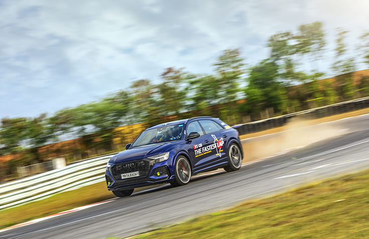 Audi RS Q8 sets SUV lap records at MMRT, Kari Speedway, Buddh Int’l Circuit