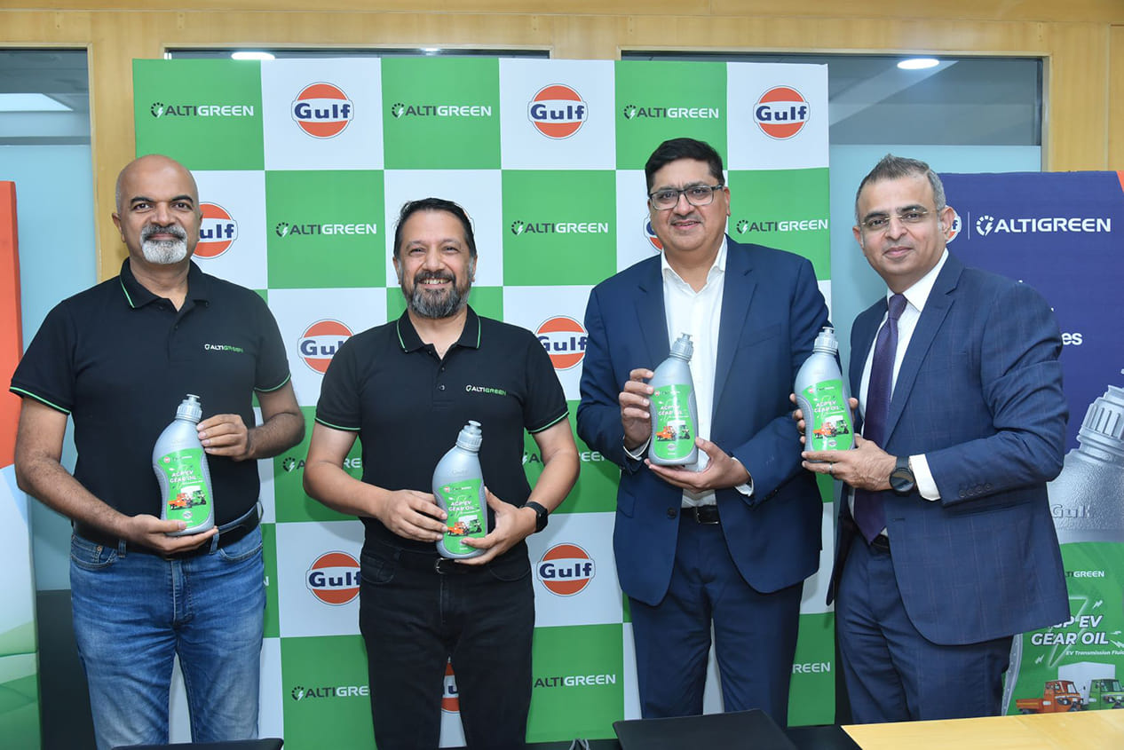 Gulf Oil develops customised EV fluids for electric CV maker Altigreen