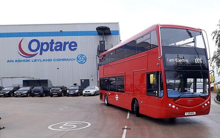 Optare wins ‘OEM of the Year’ 2020 EVIE award