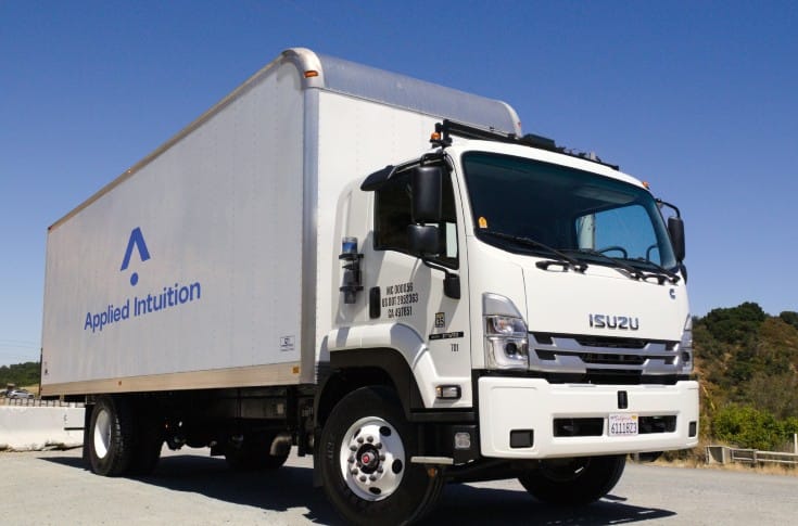 Applied Intuition partners with Isuzu Motors to develop autonomous trucking solutions
