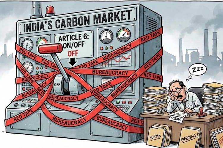 Carbon Dreams, Policy Gridlock: India’s Decarbonisation Push Faces Delays