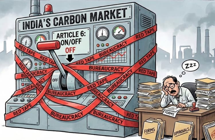 Carbon Dreams, Policy Gridlock: India’s Decarbonisation Push Faces Delays Carbon Dreams, Policy Gridlock: India’s Decarbonisation Push Faces Delays