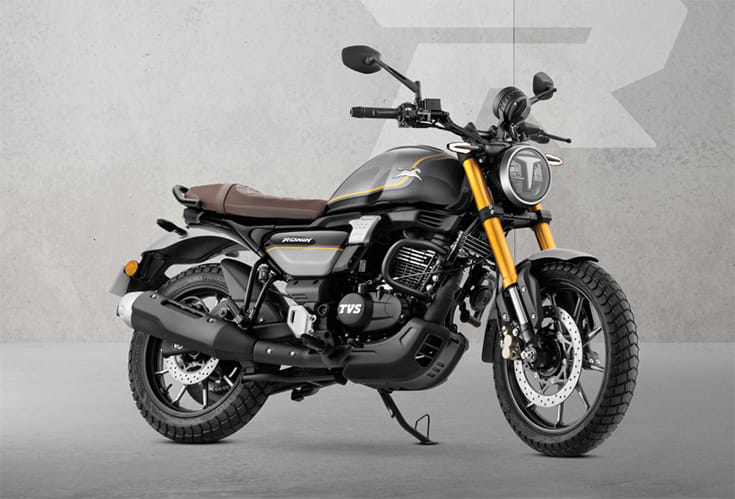 TVS dials premium biking, launches 225cc Ronin at Rs 149,000
