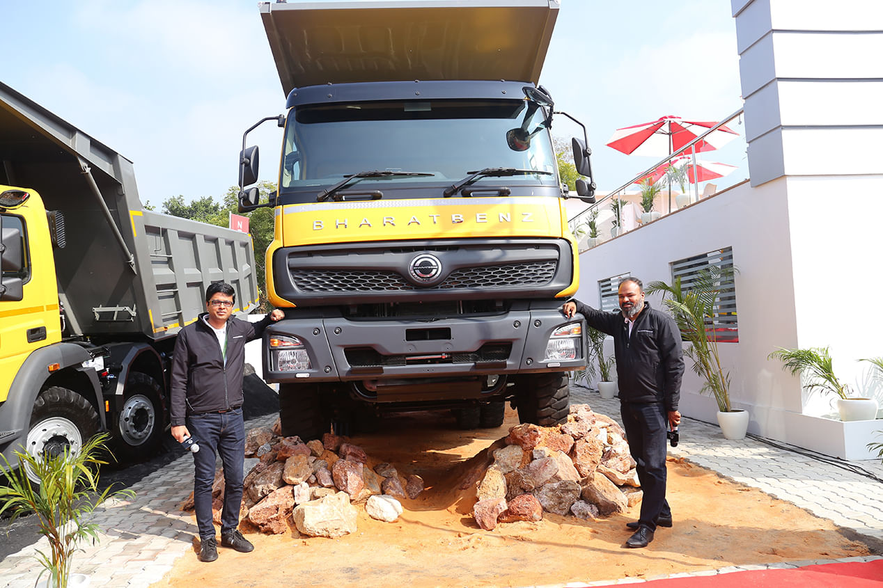 BharatBenz displays new high-performance construction and mining trucks at Bauma 2023