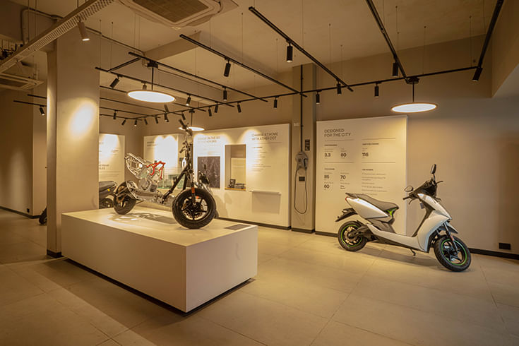 Ather Energy opens its first showroom in Mumbai