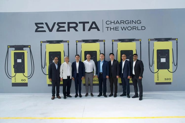 Everta Eyes 10–15% Market Share, DC Charger Shipments Set for Q2