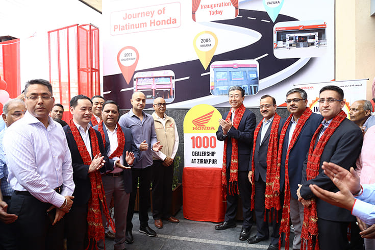 Honda Two-Wheelers expands dealer network to 6,000 in India  