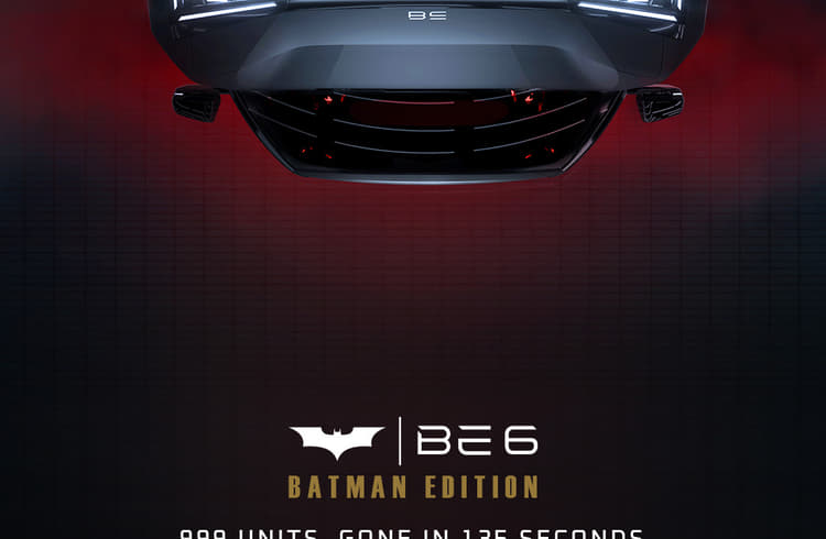 Be9 Batman Mahindra BE 6 Batman Edition Sells Out 999 Units in 135 Seconds ...