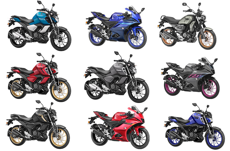 Yamaha unveils new colour schemes and graphics for 2024 motorcycle lineup