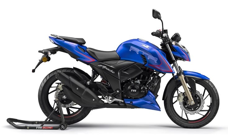 TVS Apache RTR 200 4V with updated features launched at Rs 131,050