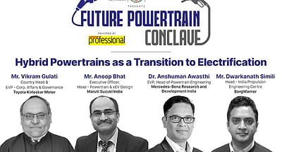 Panel Discussion | Hybrid Powertrains as a Transition to Electrification | Future Powertrain Conclave