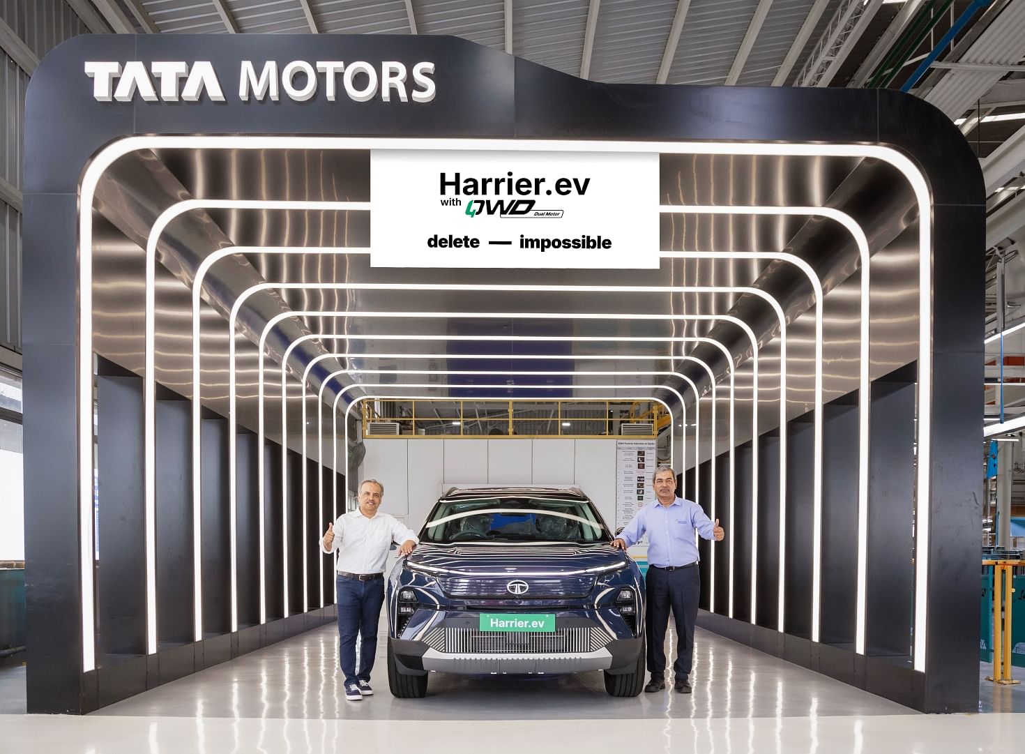 Tata Motors Begins Production of Harrier.ev in India After 10,000 Bookings on Day One