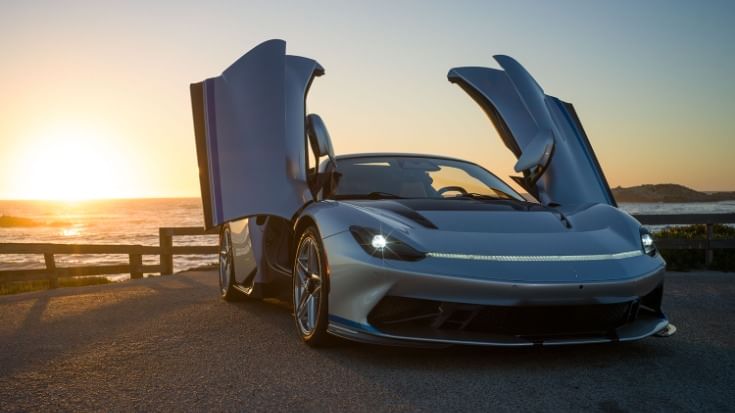 Automobili Pininfarina unveils new Battista Targamerica as world’s first coach-built electric hypercar