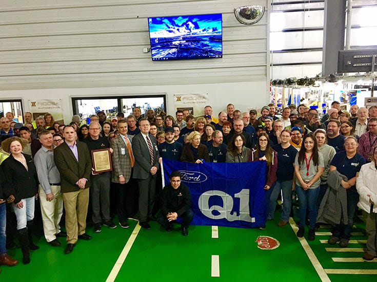 Ficosa bags Ford's Q1 award for high-quality products