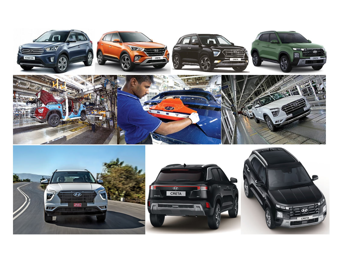 Hyundai Creta crosses a million sales in India
