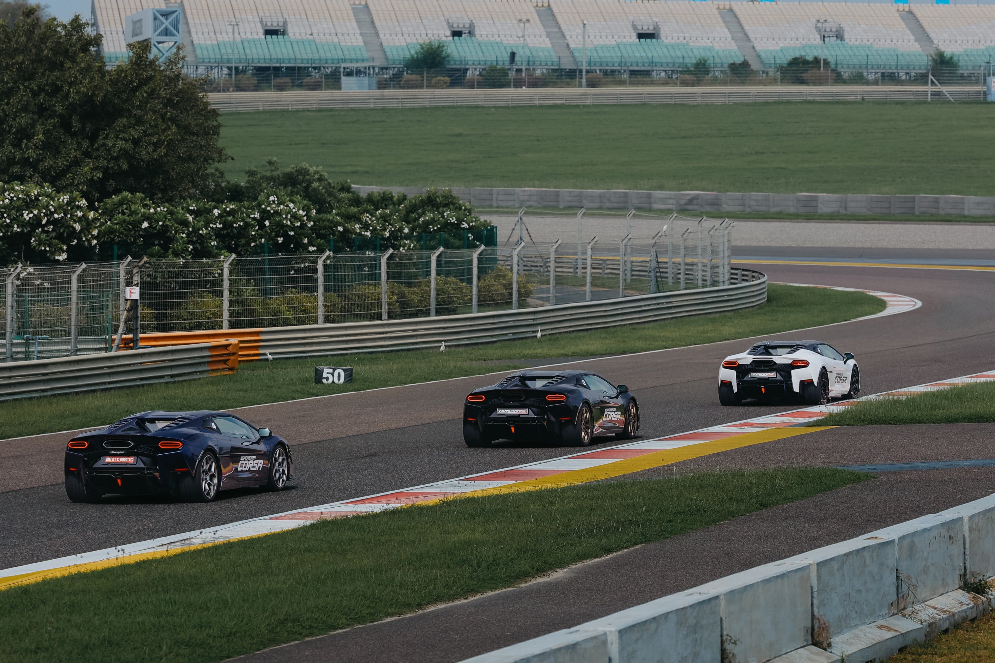 Lamborghini Holds First India Track Programme, Showcases Temerario at Buddh Circuit