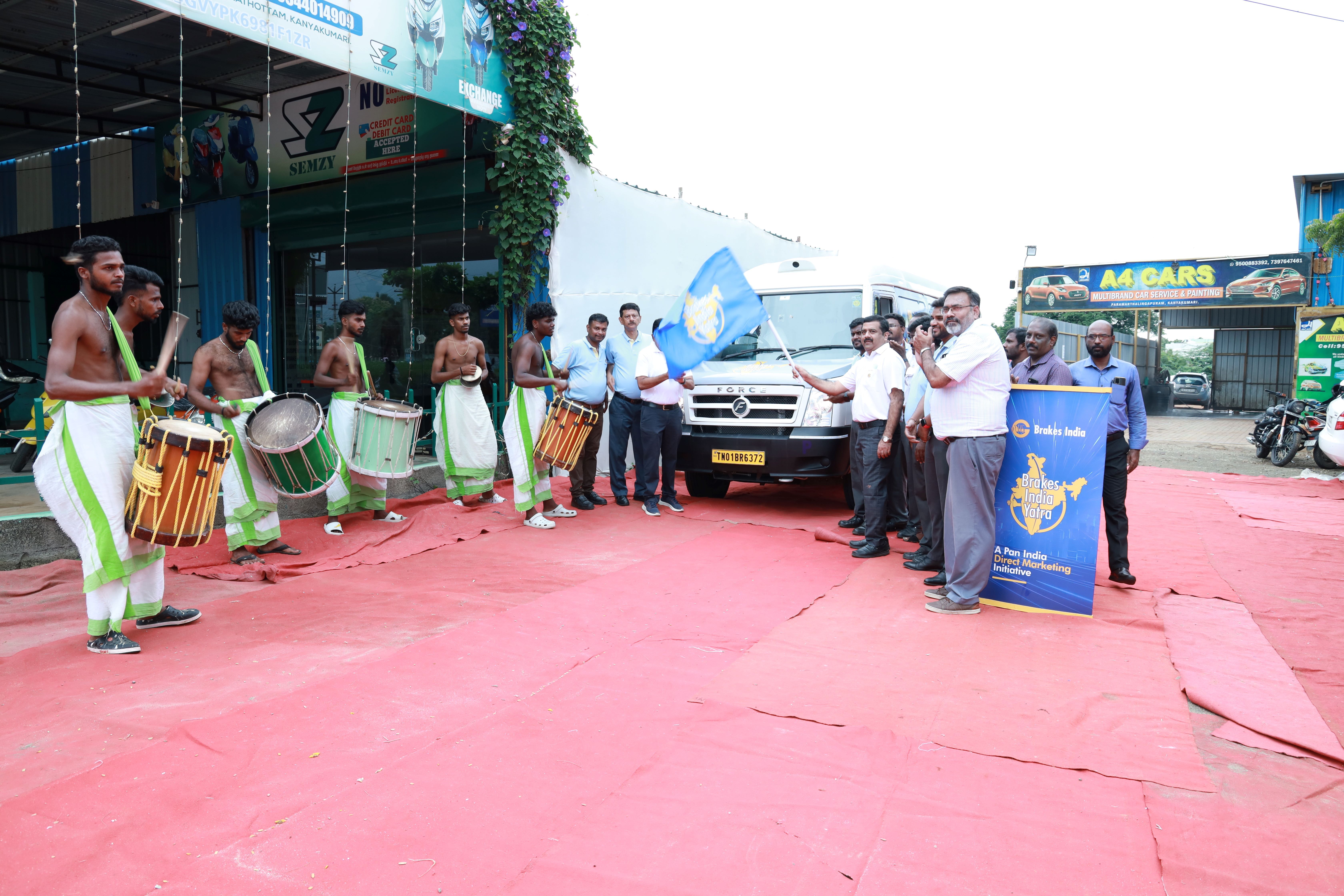 Brakes India flags off 90-city, Kanyakumari-to-Kashmir roadshow