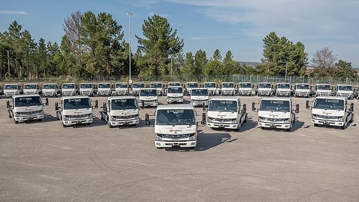 DB Schenker expands EV fleet with 36 Fuso eCanters