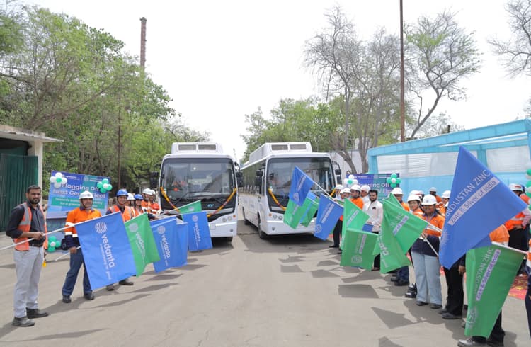 Hindustan Zinc Deploys EV Bus Fleet in Rajasthan Hindustan Zinc Deploys EV Bus Fleet in Rajasthan
