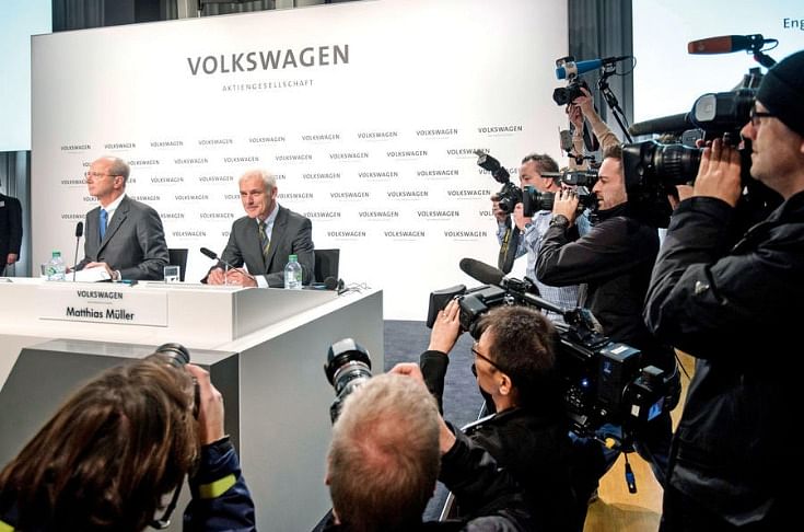 Volkswagen&#39;s Dieselgate scandal rocked the industry in 2015
