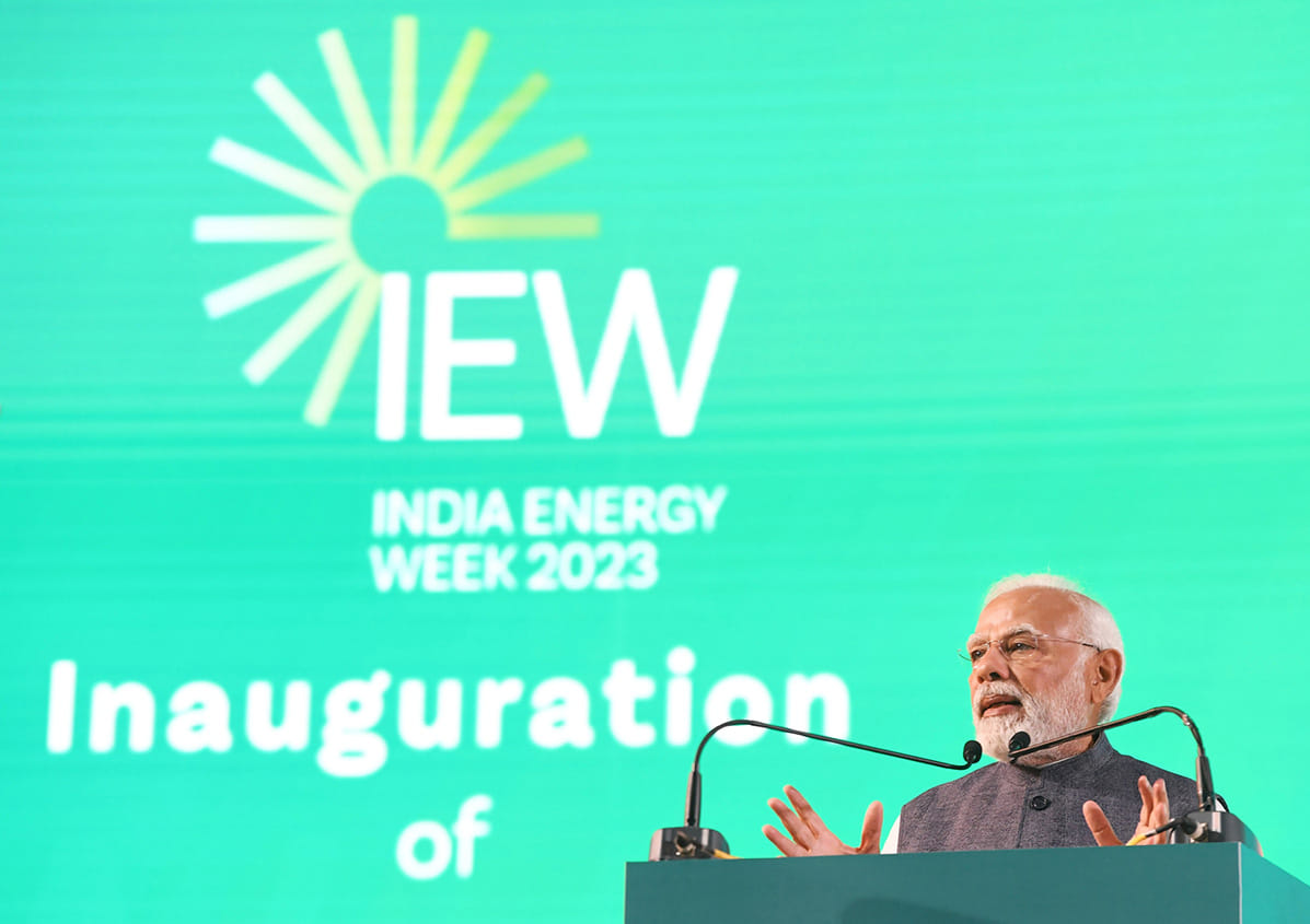 PM Narendra Modi inaugurates India Energy Week 2023 in Bengaluru