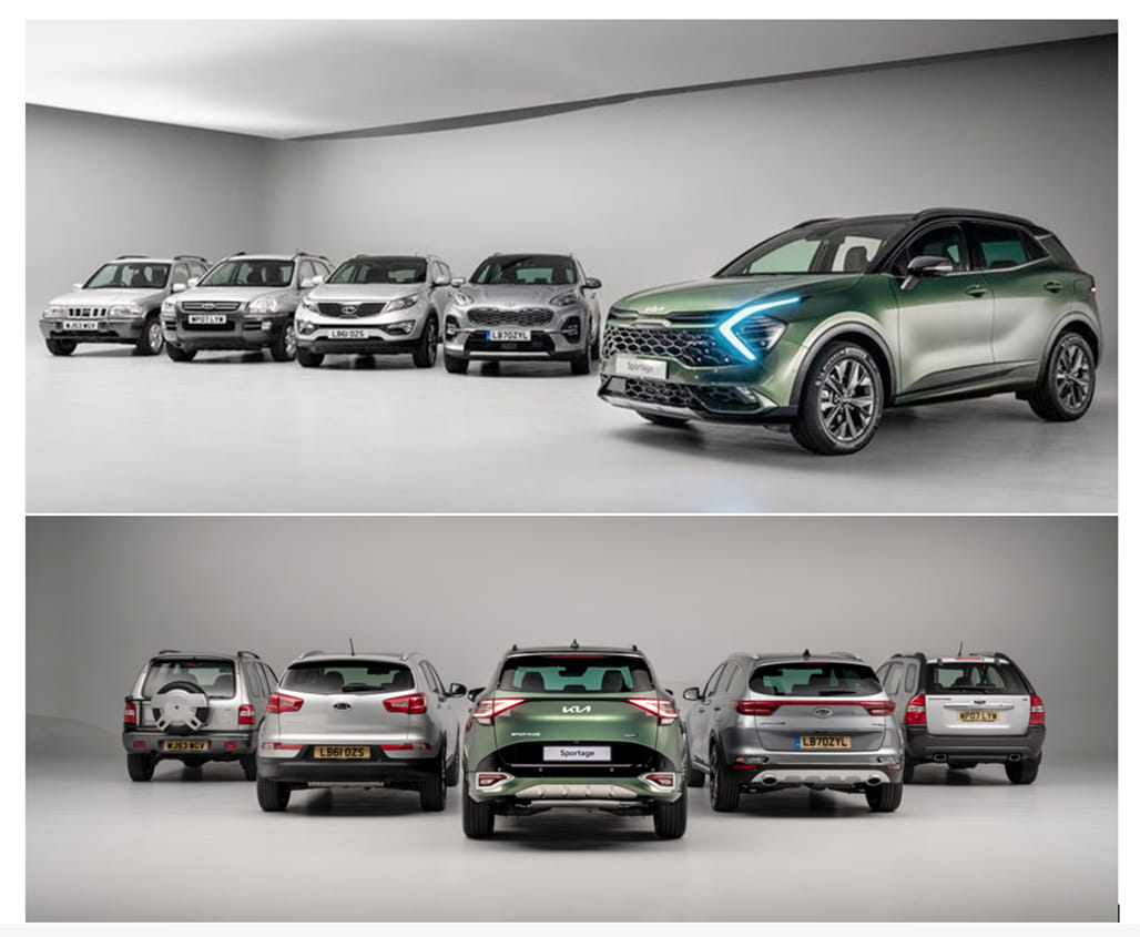 Kia Sportage turns 30, over 7 million units sold globally