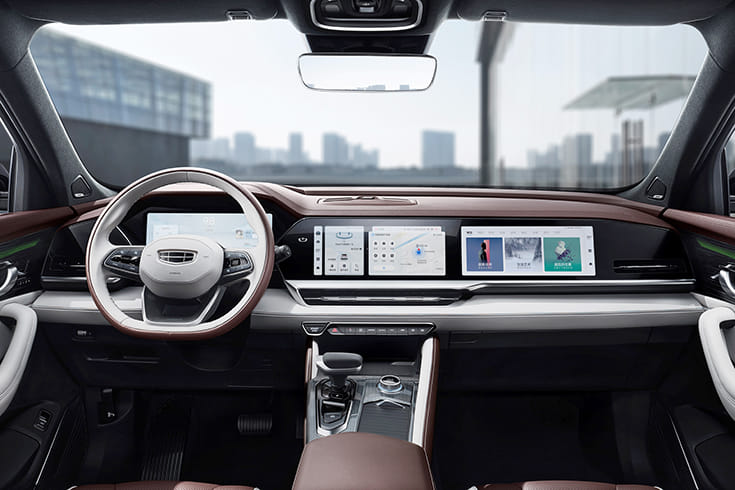 Visteon, ECARX and Qualcomm intelligent cockpit solution debuts in Geely’s flagship SUV