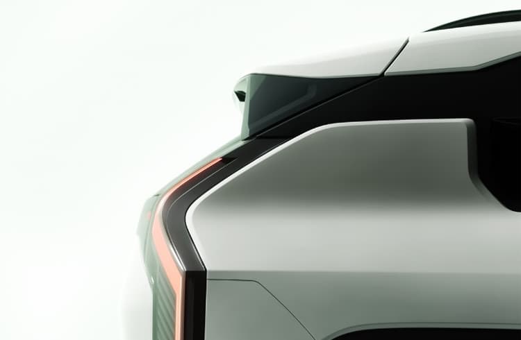 Ev3 Rear Kia releases teaser images of EV3 compact SUV | Autocar Professional