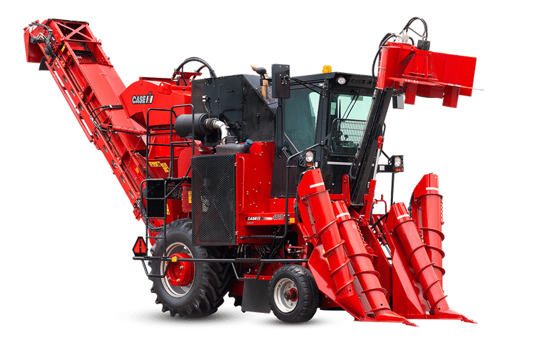Case Rice Harvester Case IH rolls out 1000th sugarcane harvester from Pune plant | Autocar ...
