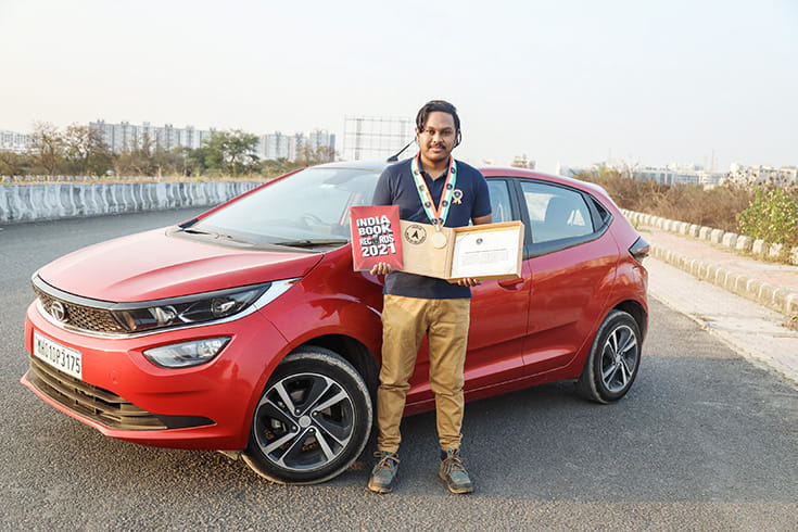 Tata Altroz drives into India Book of Records with 1,603km in 24 hours