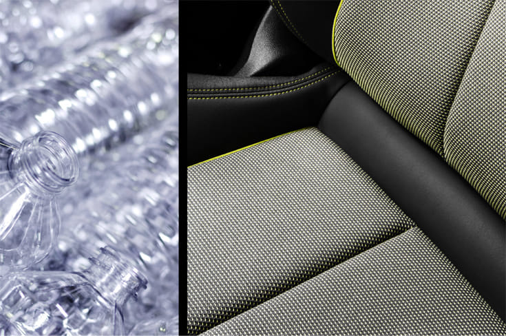 Carmaker converts PET bottles into seat upholstery
