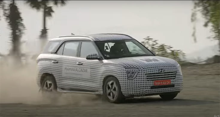 Hyundai teases Alcazar seven-seater SUV ahead of global unveil on April 6