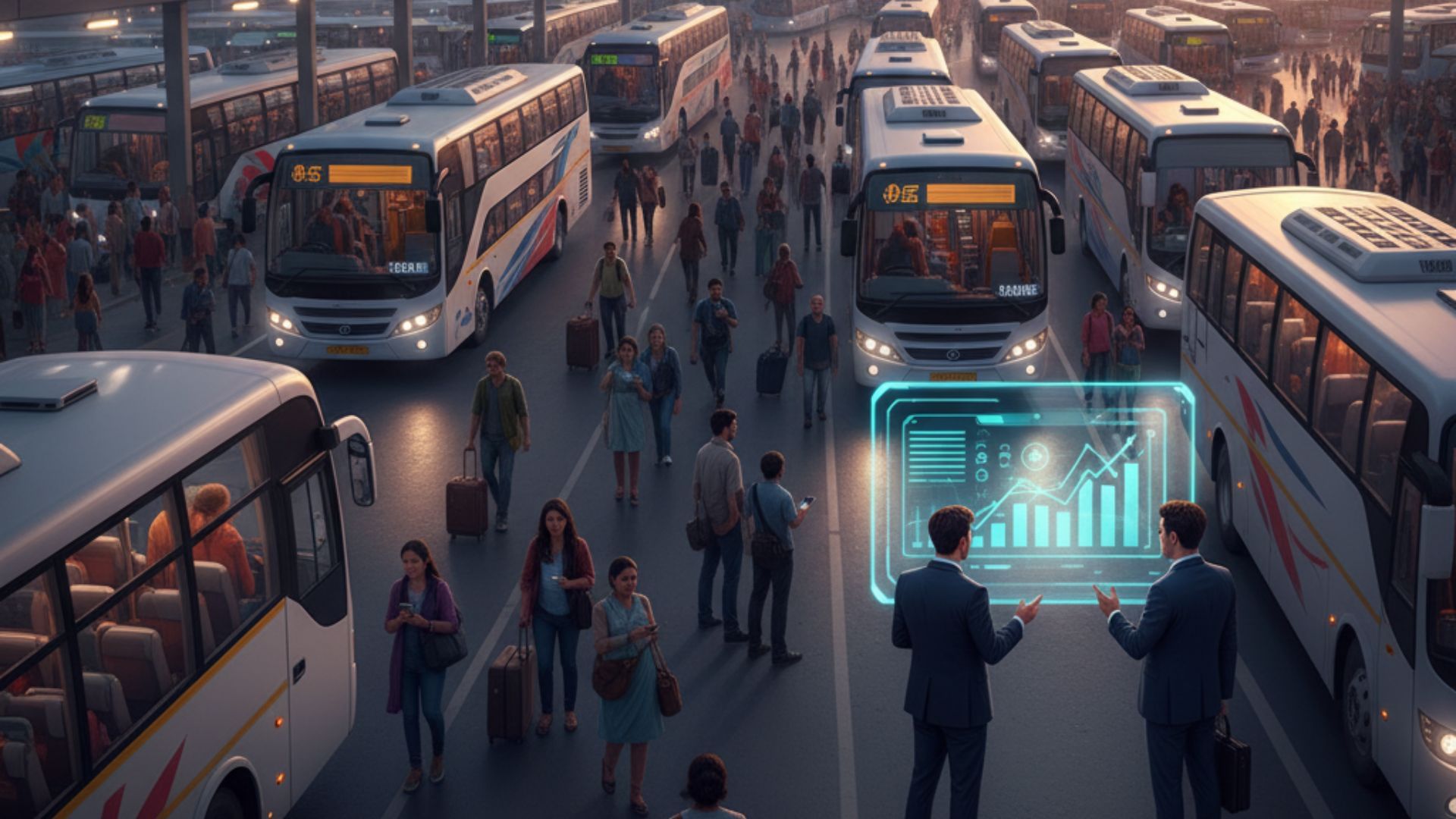 India's Intercity Bus Industry Records 25% Growth with 140 Million Passengers
