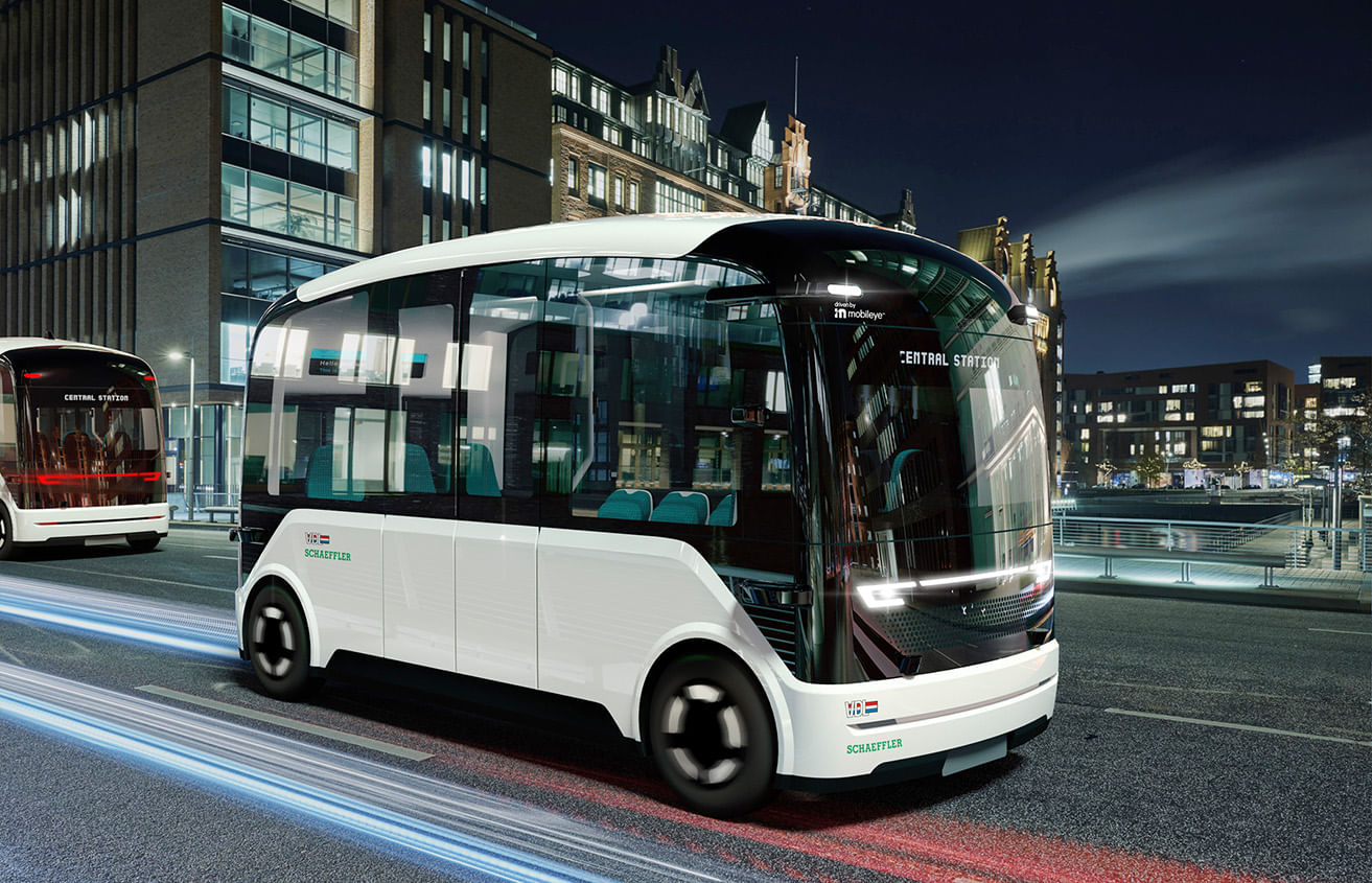 Schaeffler and VDL Groep to co-develop self-driving electric shuttles for public transport 