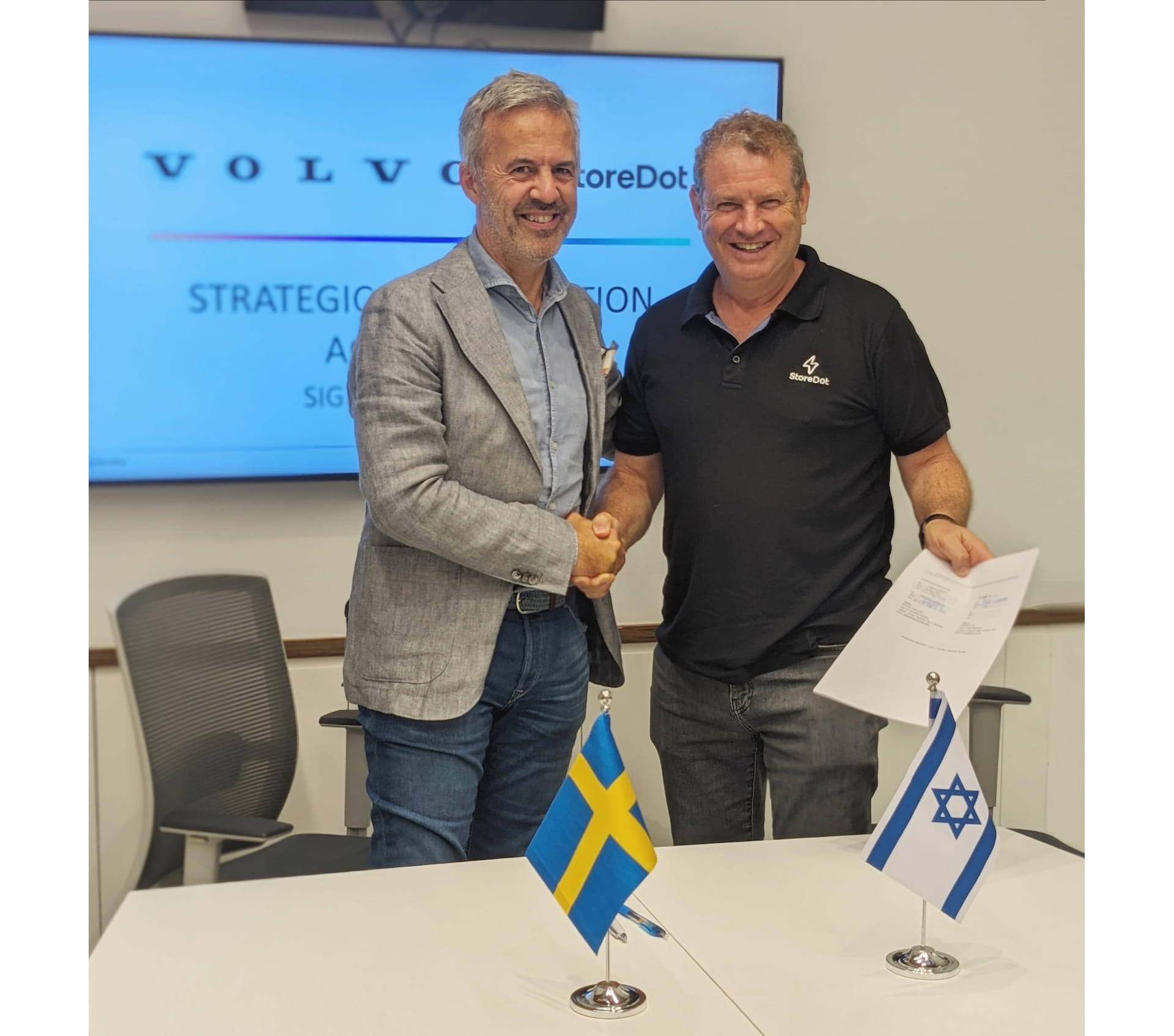 Storedot to develop extreme fast-charging cells for future Volvo EVs