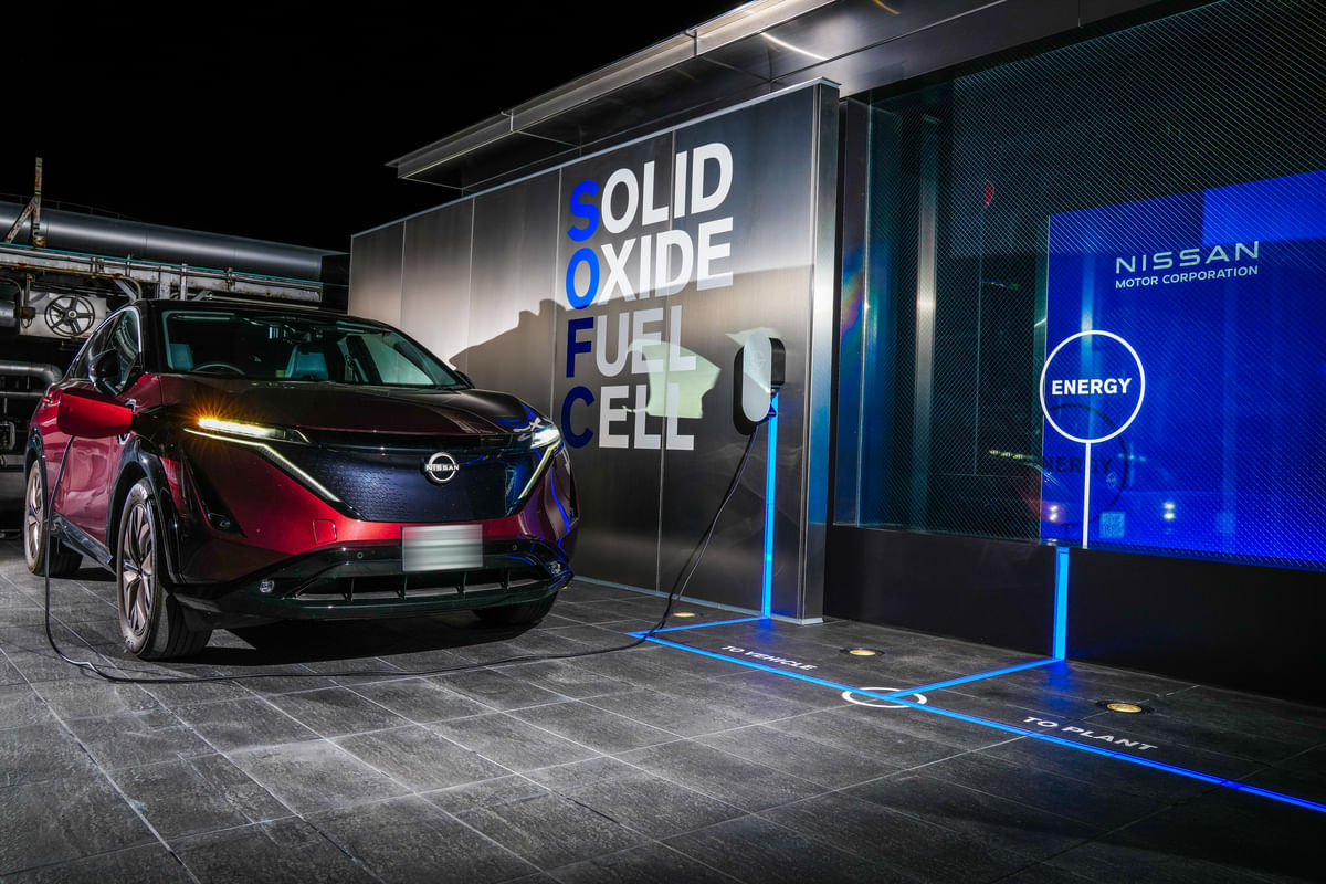 Nissan begins trial of stationary power generation system fuelled by bio-ethanol