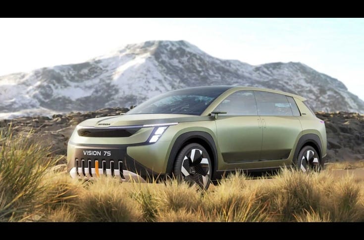 Skoda confirms 7-seat flagship electric SUV for 2026 debut