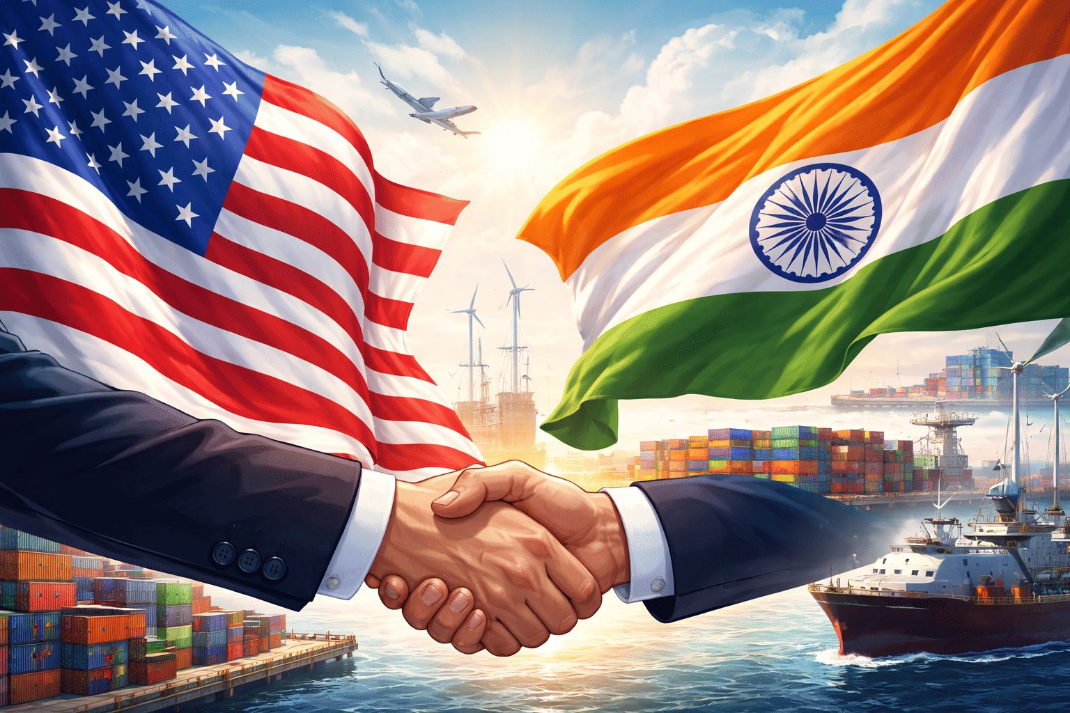 Trump, Modi Declare Trade Agreement; U.S. Tariffs on Indian Goods Reduced to  18%